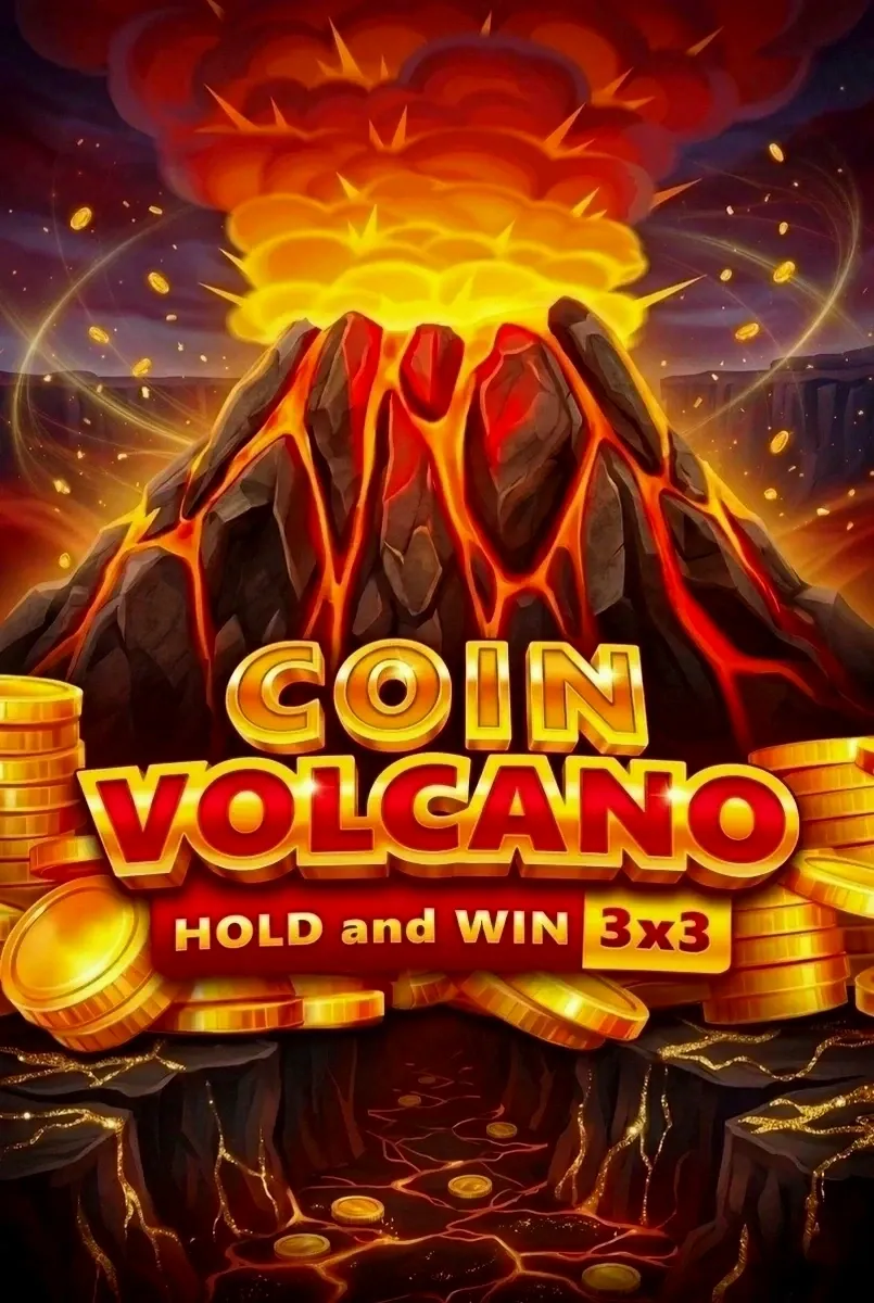 Coin volcano hold and win 3x3